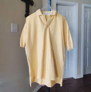 Bloomingdale Peterborough Row Yellow Polo Shirt